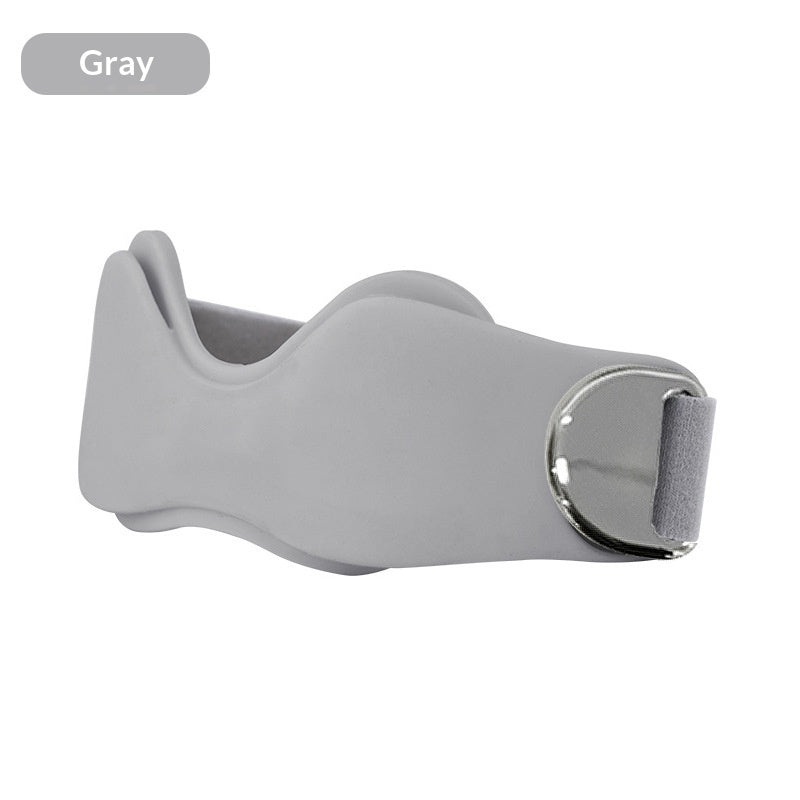 Gray: the strap from the side