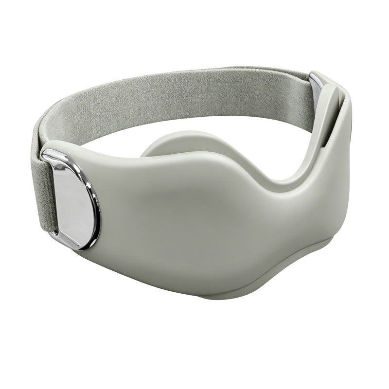 Gray: the strap with its adjustable band looped