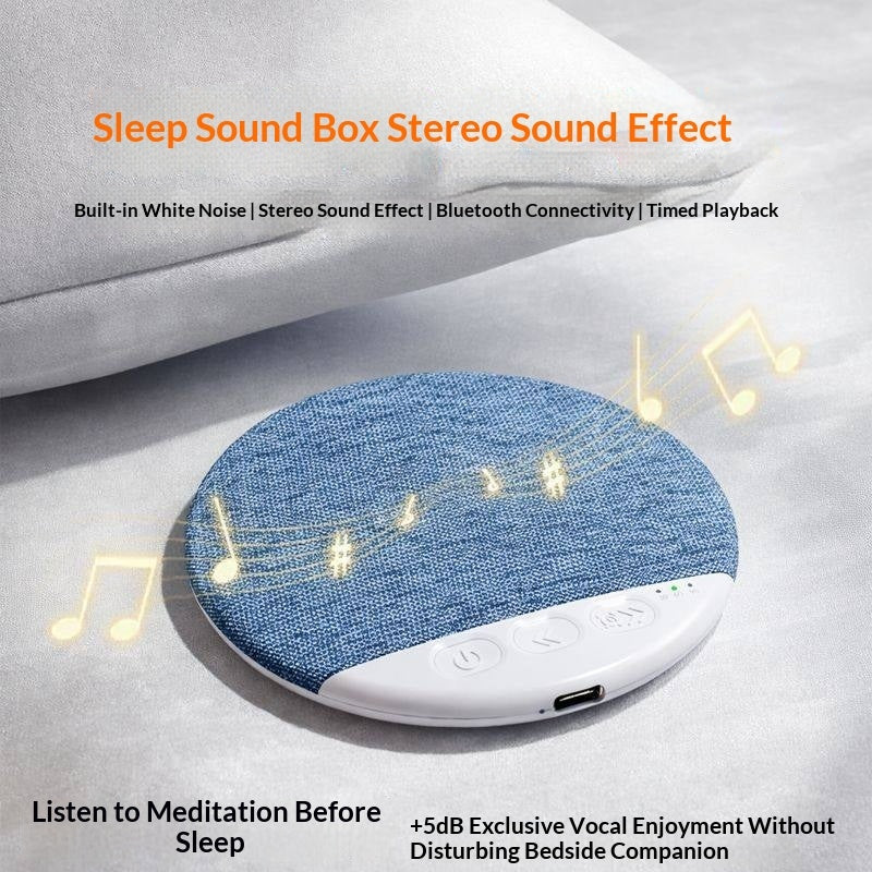 Diagram of the white noise, stereo, Bluetooth and timer features