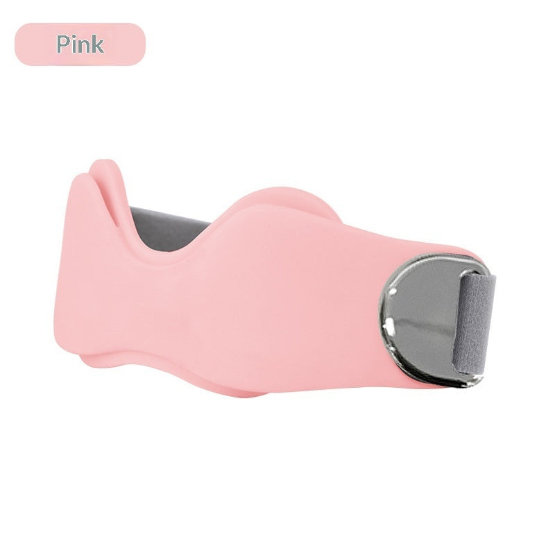 Pink: the strap from the side