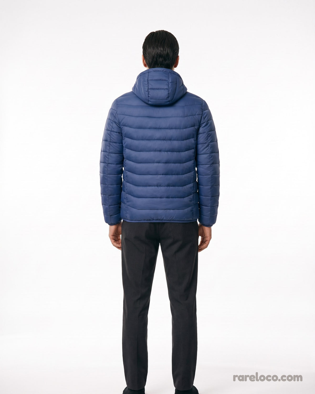 Blue: back view
