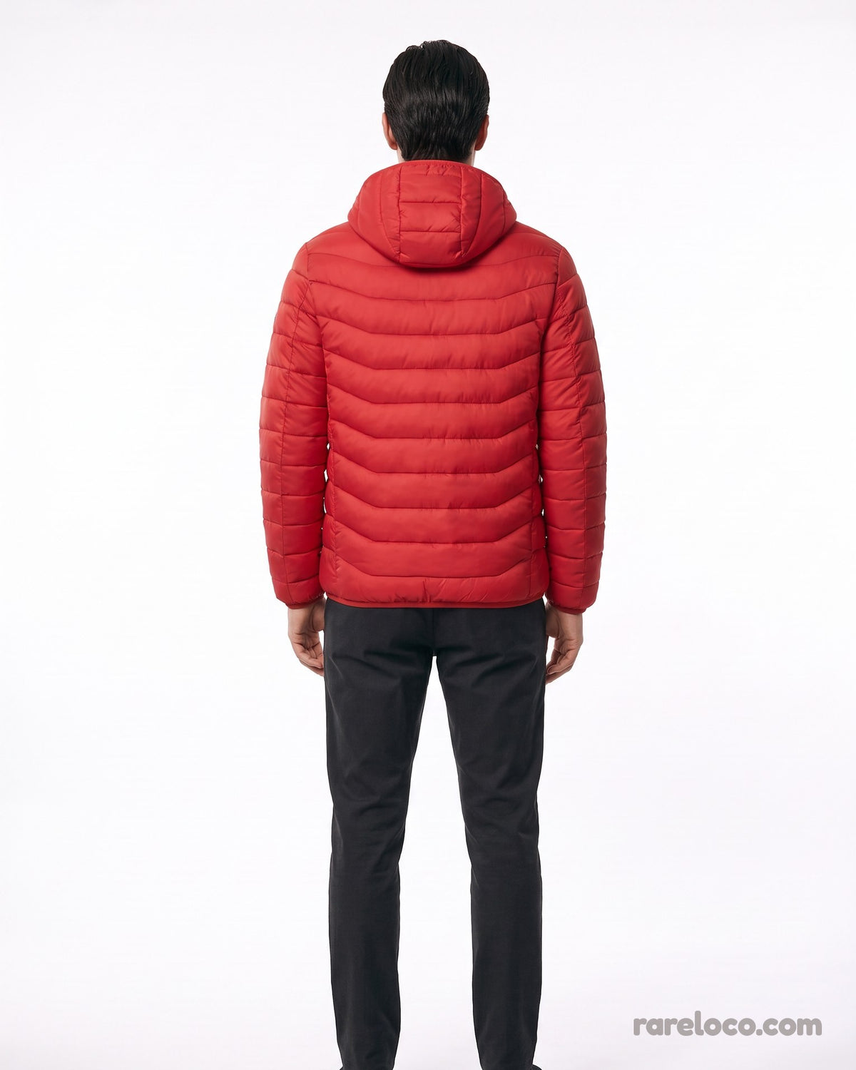 Red: back view